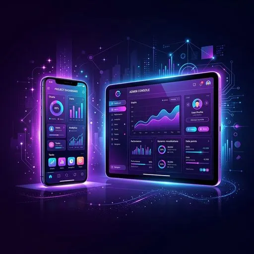 Scalable mobile and web application engineering mockup visual